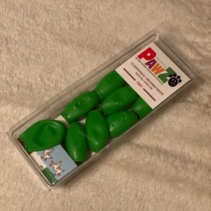 Disposable/reused pet booties.